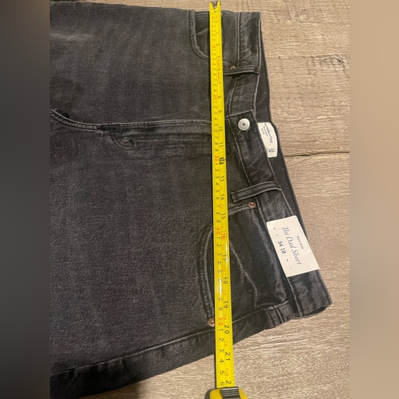 NWT Abercrombie & Fitch Women’s XL 34 18 Shorts High Rise The Dad Short Bottom - Picture 4 of 11